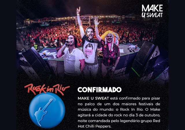 Atração confirmada no Rock In Rio, "Make U Sweat" lança hit “Tig Tig” com "Woak"