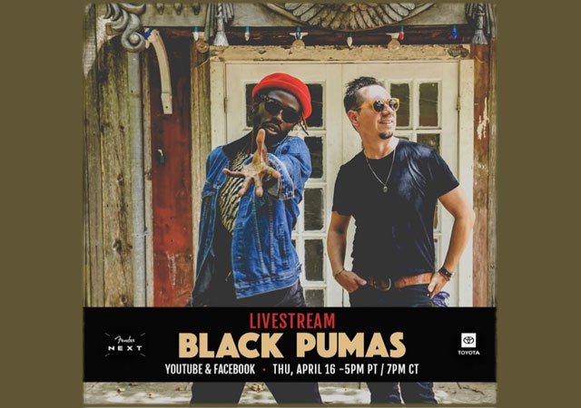 BLACK PUMAS Transmite Sessão Ao Vivo Hoje