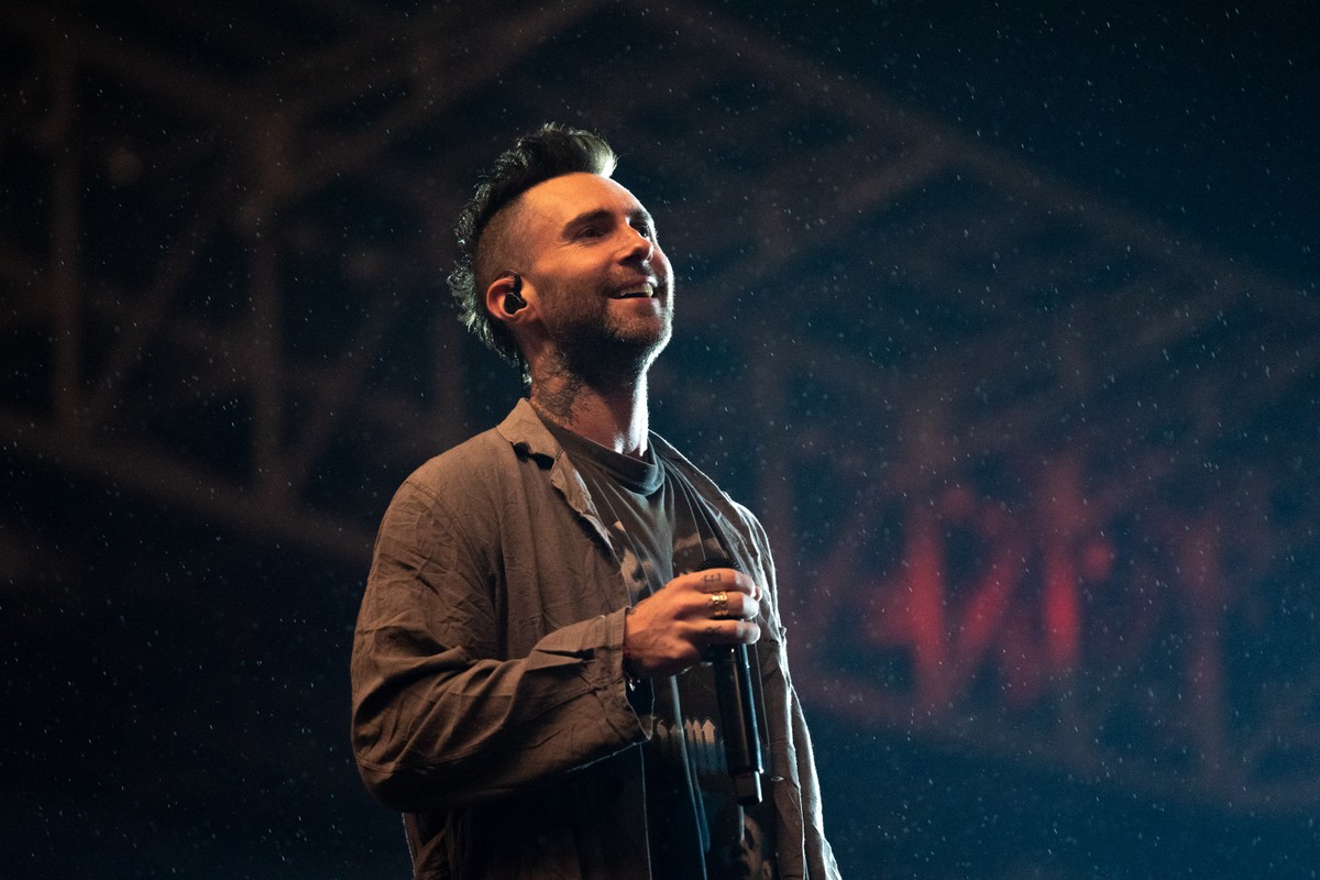 Fotos: Maroon 5 e Melim tocam em São Paulo
