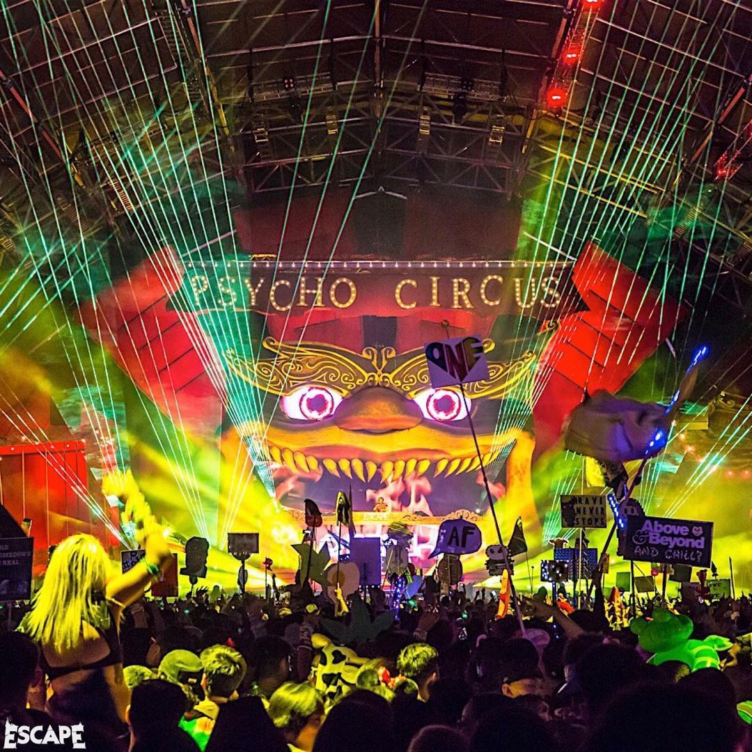 Insomniac anuncia que realizará o Escape: Psycho Circus na Coréia do Sul