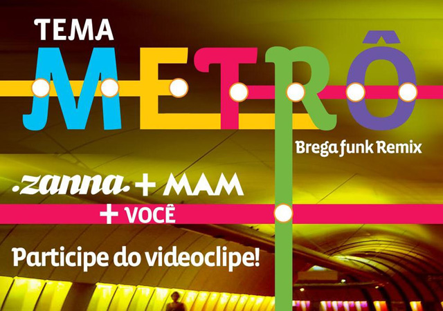 Metrô Rio ganha remix de DJ MAM e Zanna - Participe do videoclipe!
