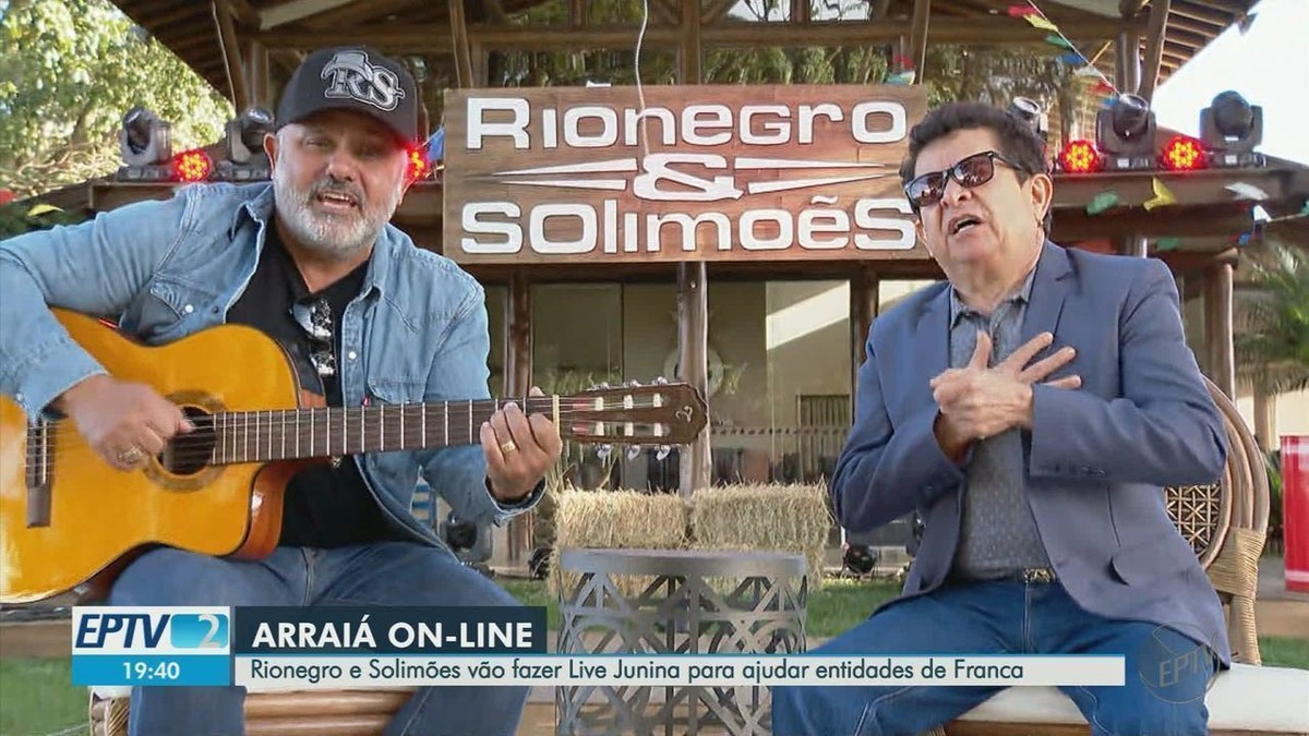 Rionegro & Solimões fazem live solidária de festa junina neste sábado (20) em Franca, SP | Ribeirão Preto e Franca