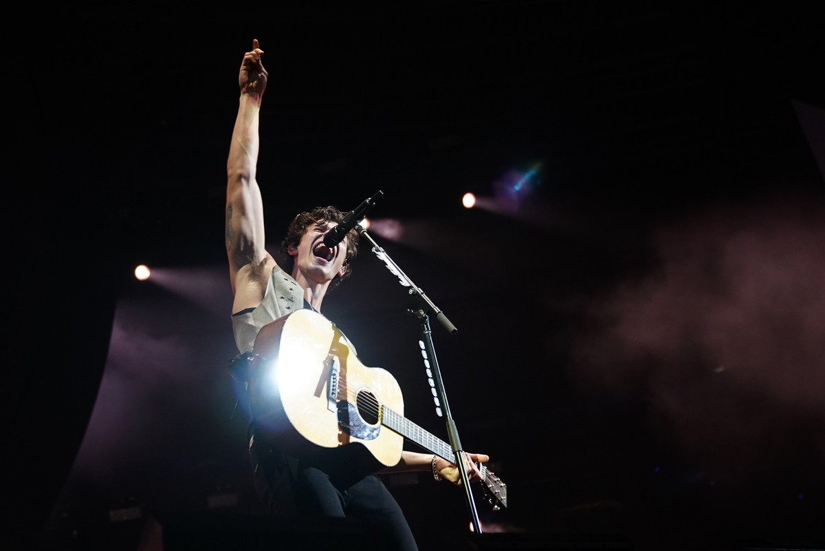 Shawn Mendes em São Paulo; FOTOS